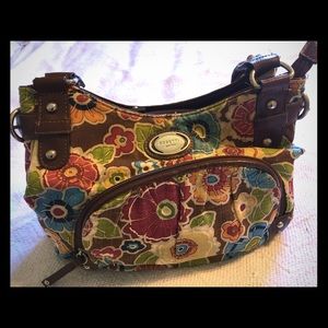 Rosetti Multi-color Shoulder Handbag